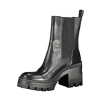 Calvin Klein Black Polyurethane Women Stivaletto