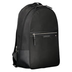 Tommy Hilfiger Black Polyester Men's Backpack