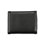 Tommy Hilfiger Black Polyurethane Women Wallet