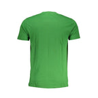 Cavalli Class Verde Cotton Men T-Shirt
