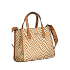 Guess Jeans Marrone Polyester Women's Handbag
