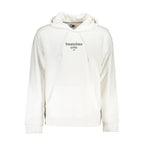 Tommy Hilfiger White Cotton Men's Sweatshirt with Hood