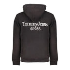 Tommy Hilfiger Black Cotton Men's Sweatshirt Hoodie