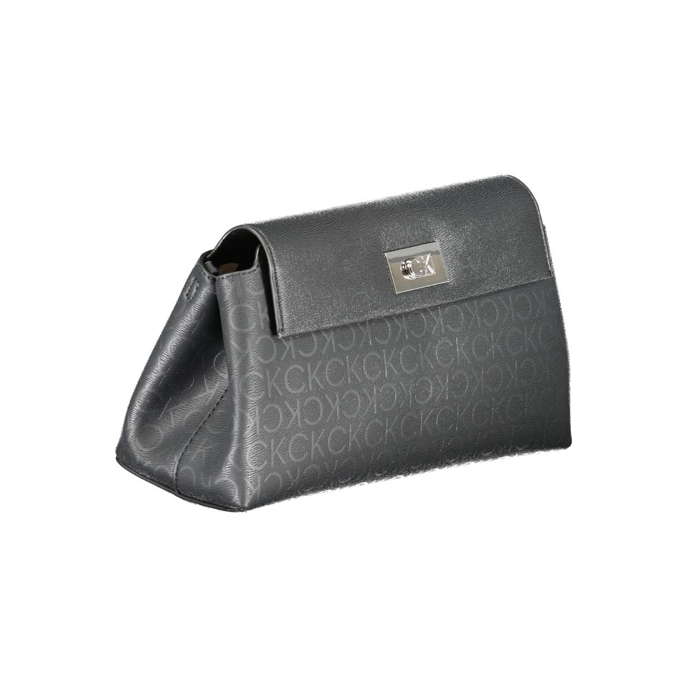 Calvin Klein Black Polyester Women's Shoulder Bag