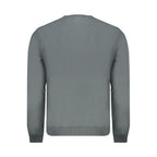 Napapijri Verde Cotton Men Sweatshirt