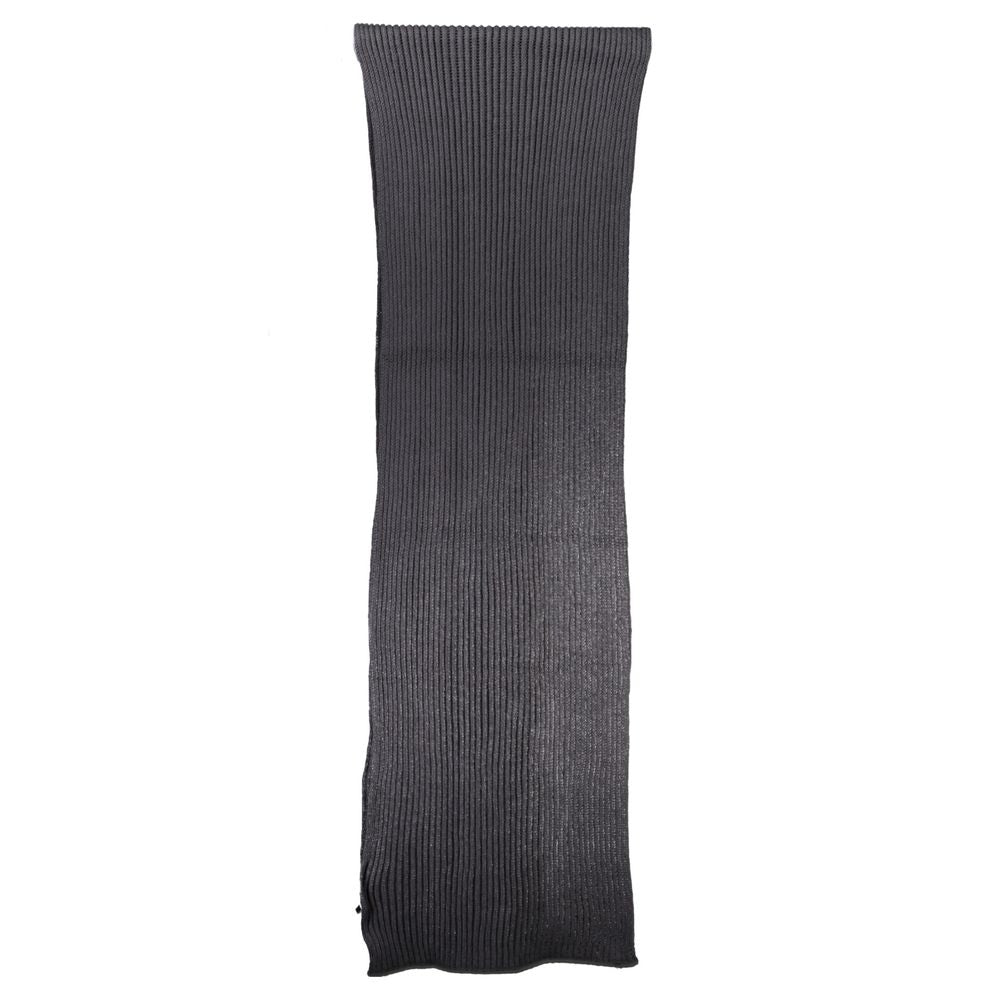North Sails Nero Cotton Mens Scarf