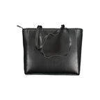 Mario Valentino Black Polyurethane Women Shoulder Bag