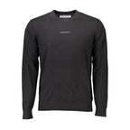 Calvin Klein Black Cotton Men's Sweater