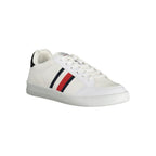 Tommy Hilfiger White Polyester Men Sneaker