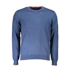 North Sails Gray Organic Cotton Men Sweater