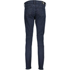 Calvin Klein Blue Cotton Women Skinny Jean