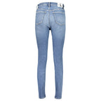 Calvin Klein Blu Cotton Women's Skinny Jean