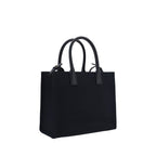 Versace Black Cotton Shoulder Bag