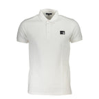 Cavalli Class White Cotton Men's Polo Shirt