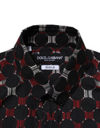 Dolce & Gabbana Multicolor Cotton GOLD Long Sleeves Shirt