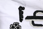 Dolce & Gabbana White GOLD Embroidery Detailed Dress Shirt