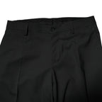 Dolce & Gabbana Black Wool 2 Piece Single Breasted Suit