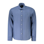 North Sails Blue Linen Men's Shirt
