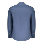 North Sails Blu Linen Men Shirt