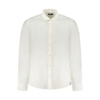 North Sails Bianco Linen Men Shirt