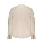 North Sails Beige Linen Men Shirt