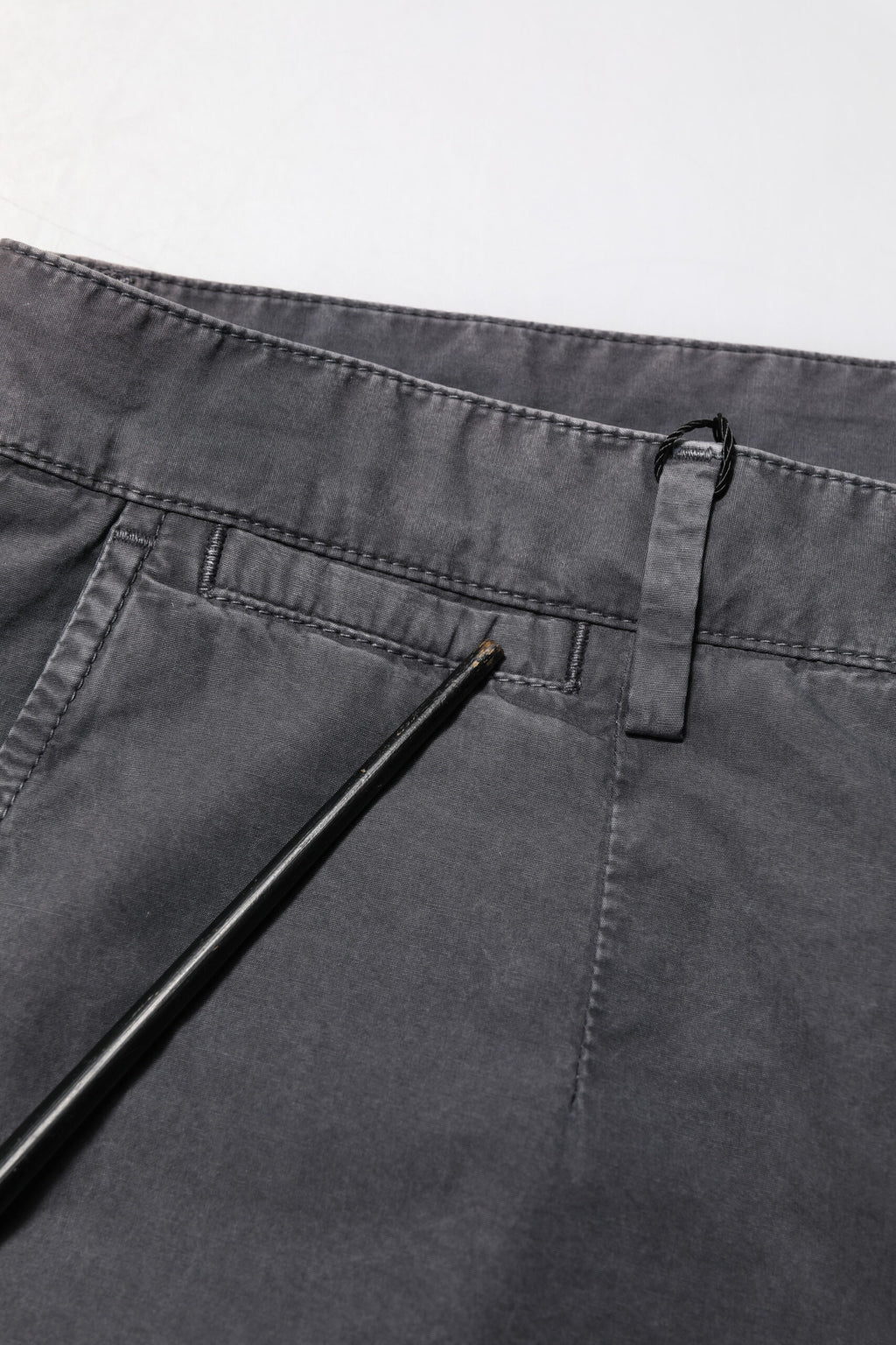Dolce & Gabbana Dark Gray Cotton Stretch Denim Bermuda Shorts