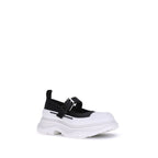 Alexander McQueen Black Rubber Ballet Flats