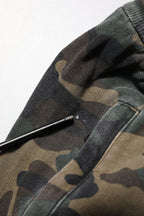 Dolce & Gabbana Brown Camouflage Cotton Men Jogger Pants