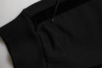 Dolce & Gabbana Black Cotton Men Jogger Sweatpants Pants