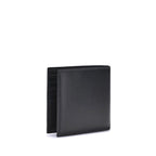 Alexander McQueen Black Calf Leather Bos Taurus Wallet