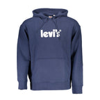 Levi's Blue Cotton Men Sweatshirt