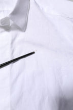 Dolce & Gabbana White Cotton GOLD Dress Formal Shirt