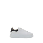 Philipp Plein White Calf Leather Bos Taurus Low Top Sneakers