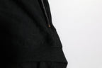 Dolce & Gabbana Black Cashmere Crewneck Men Pullover Sweater