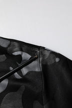 Dolce & Gabbana Black Camouflage Pullover Sweatshirt Sweater