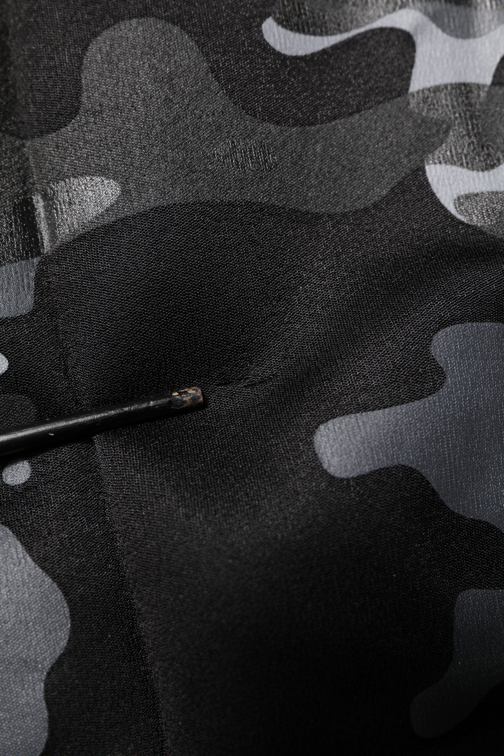 Dolce & Gabbana Black Camouflage Pullover Sweatshirt Sweater