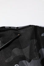 Dolce & Gabbana Black Camouflage Pullover Sweatshirt Sweater