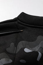 Dolce & Gabbana Black Camouflage Pullover Sweatshirt Sweater