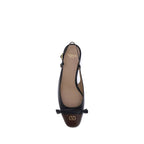 Valentino Garavani Black Goatskin Ballet Flats