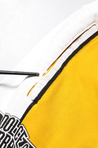 Dolce & Gabbana Yellow Cotton Logo Jogger Sweatpants Pants