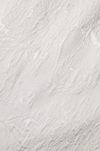 Dolce & Gabbana White Floral Brocade A-line High Waist Skirt