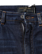 Dolce & Gabbana Blue GRACE High Waist Skinny Denim Jeans