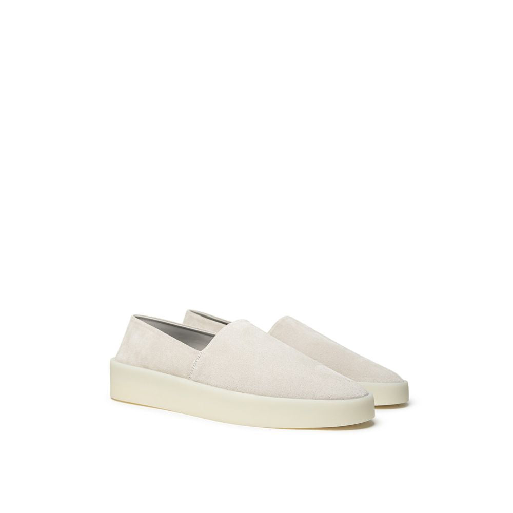 Fear Of God Gray Leather Moccassin