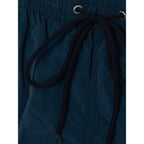 Malo Blue Polyester Shorts
