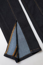 Dolce & Gabbana Blue Cotton High Waist Skinny Denim Jeans
