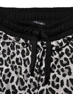 Dolce & Gabbana Multicolor Leopard #DGMillennials Jogger Pants