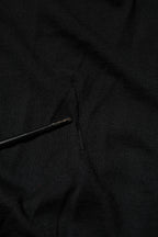 Dolce & Gabbana Black Cashmere V-Neck Long Sleeves T-shirt