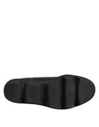 Sacai Black Chelsea Leather Pull On Women Ankle Boots Shoes