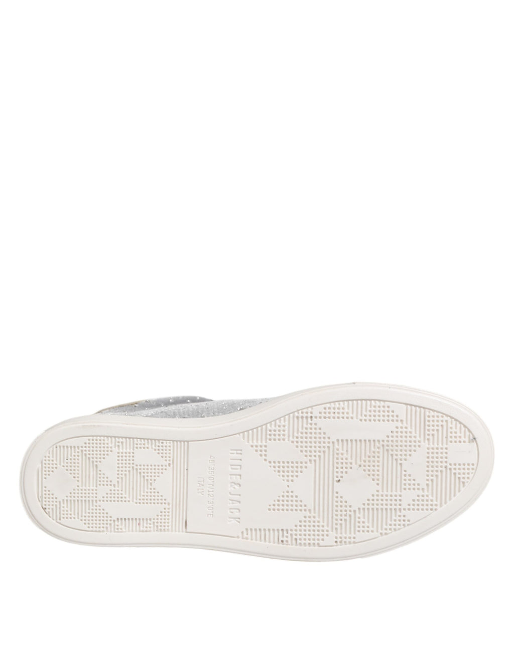 HIDE & JACK Gray Suede Low Top Lace Up Sneakers Shoes