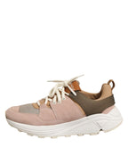Dondup Multicolor Suede Low Top Women Sneakers Shoes